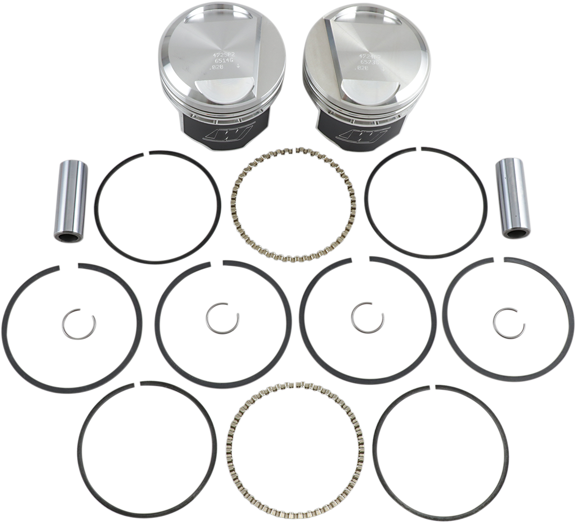 Piston Kit - +0.020" - Evolution Big Twin 1340 cc
