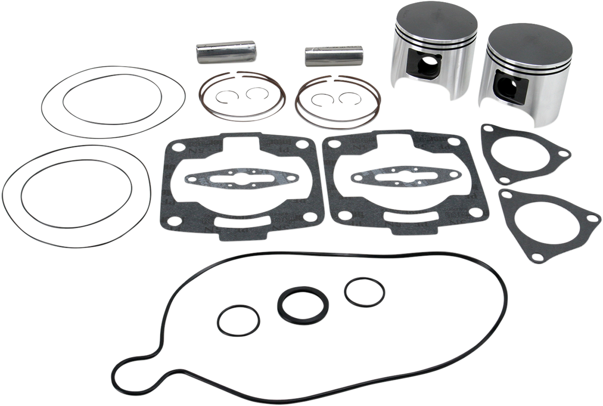 Piston Kit with Gaskets - 81.00 mm - Polaris Engine Type - Polaris
