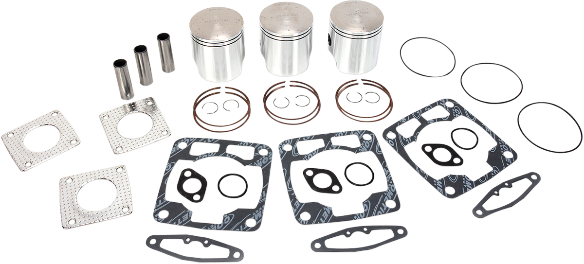 Piston Kit with Gaskets - 72.00 mm - Fuji Engine Type - Polaris