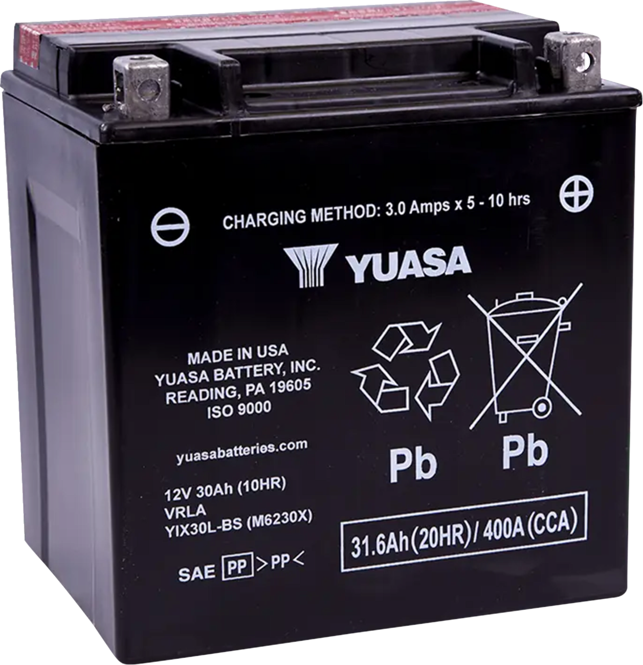 AGM Battery - YIX30L-BS - 1.4 L