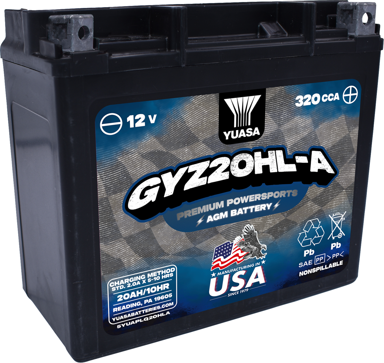 AGM Battery - GYZ20HL-A