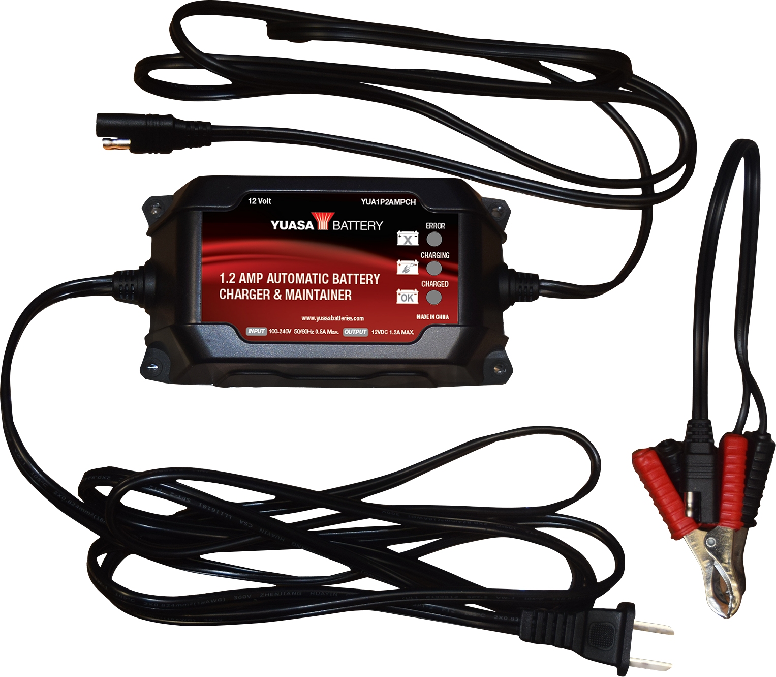 Battery Charger/Maintainer - Automatic - 1.2 Amp/12 V