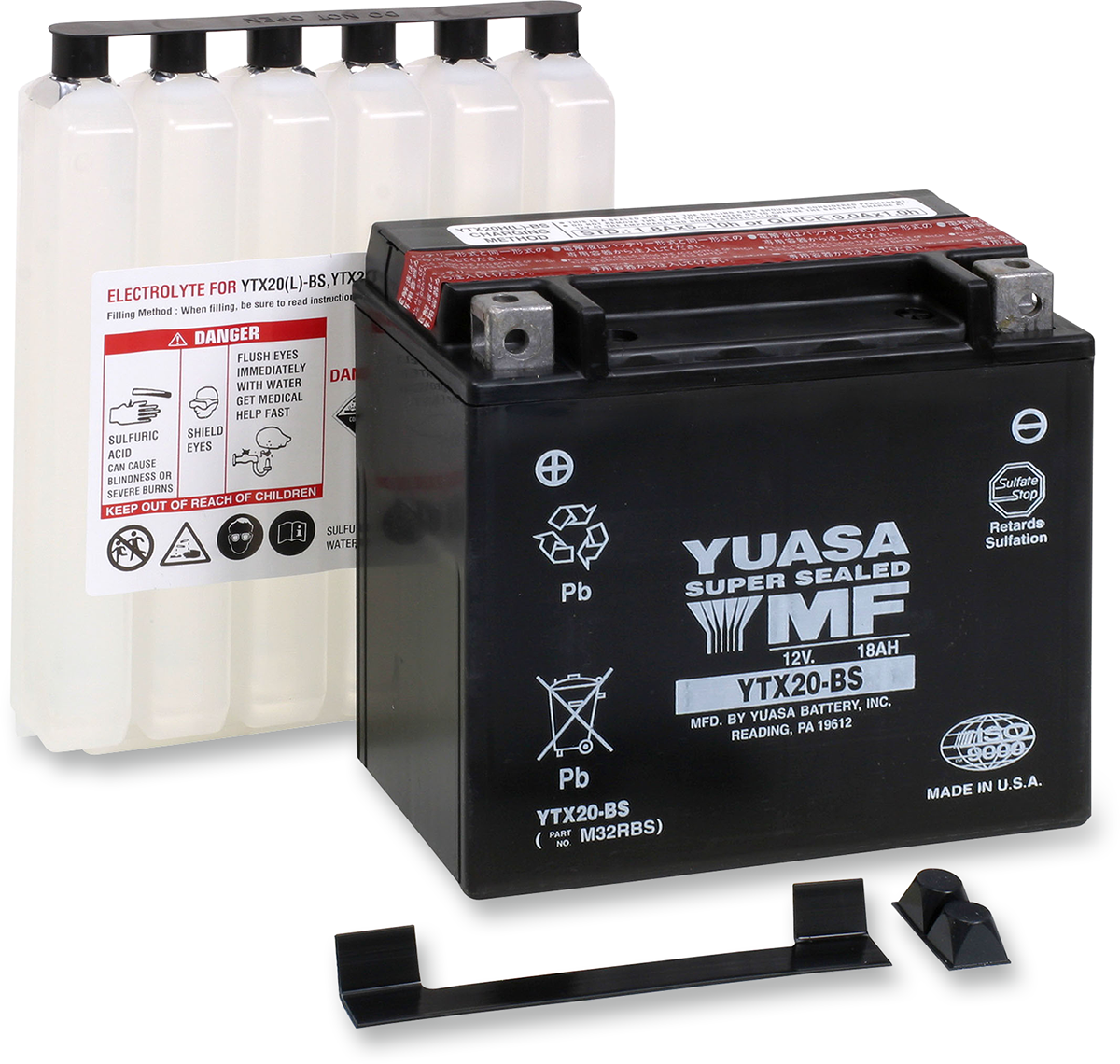 AGM Battery - YTX-20BS - .93 L