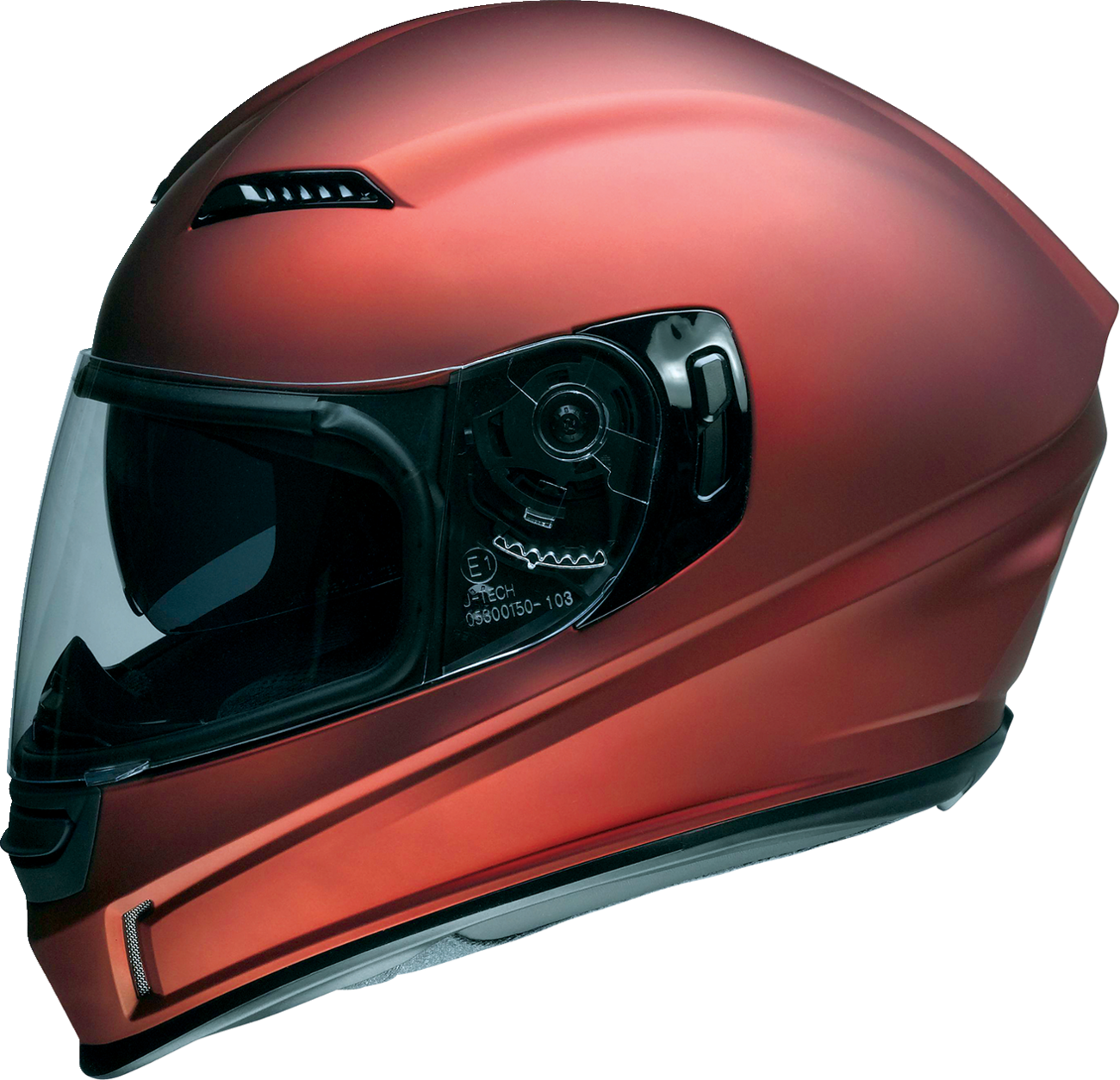 Jackal Helmet - Satin - Red - 2XL