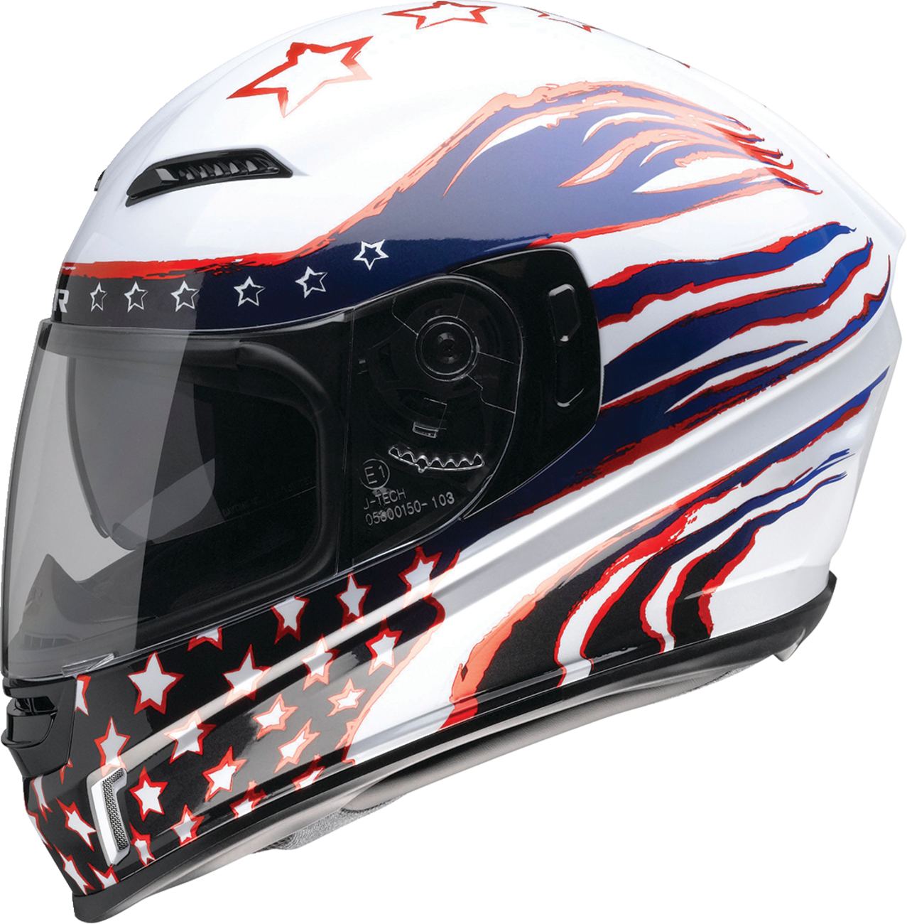 Jackal Helmet - Patriot - Red/White/Blue - Large