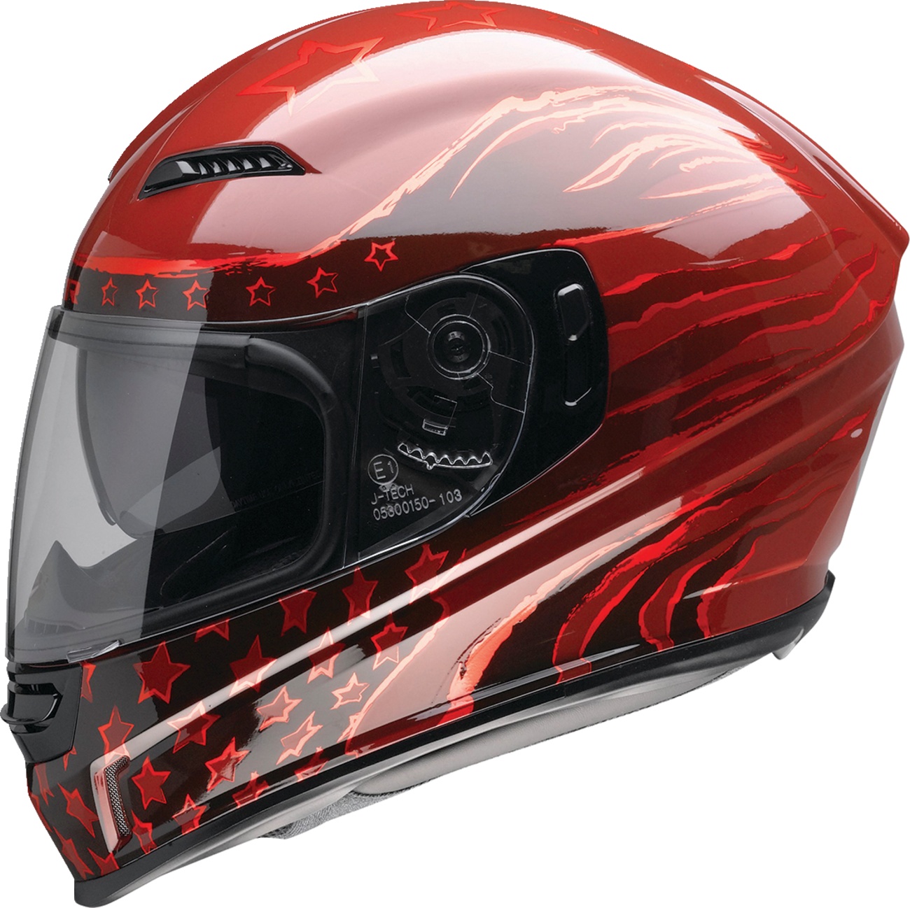 Jackal Helmet - Patriot - Red - 3XL