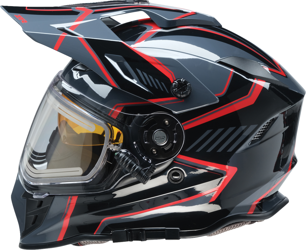 Range 2.0 Snow Helmet - Rotor - Black/Red - Medium