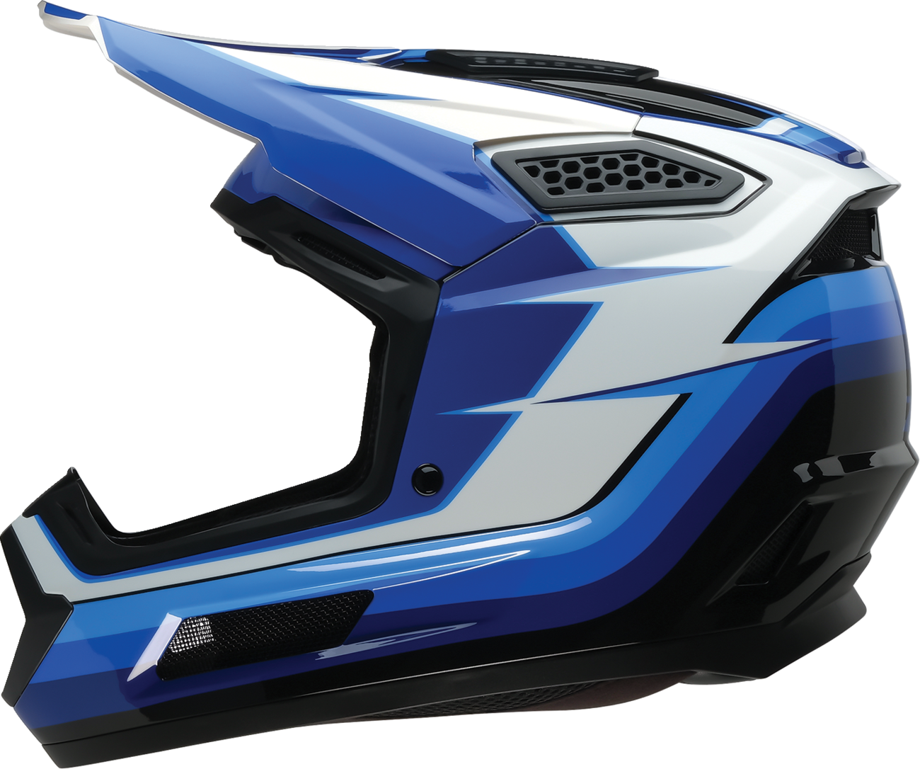 Dirt Maxx Helmet - Vortex - Blue/White - XL