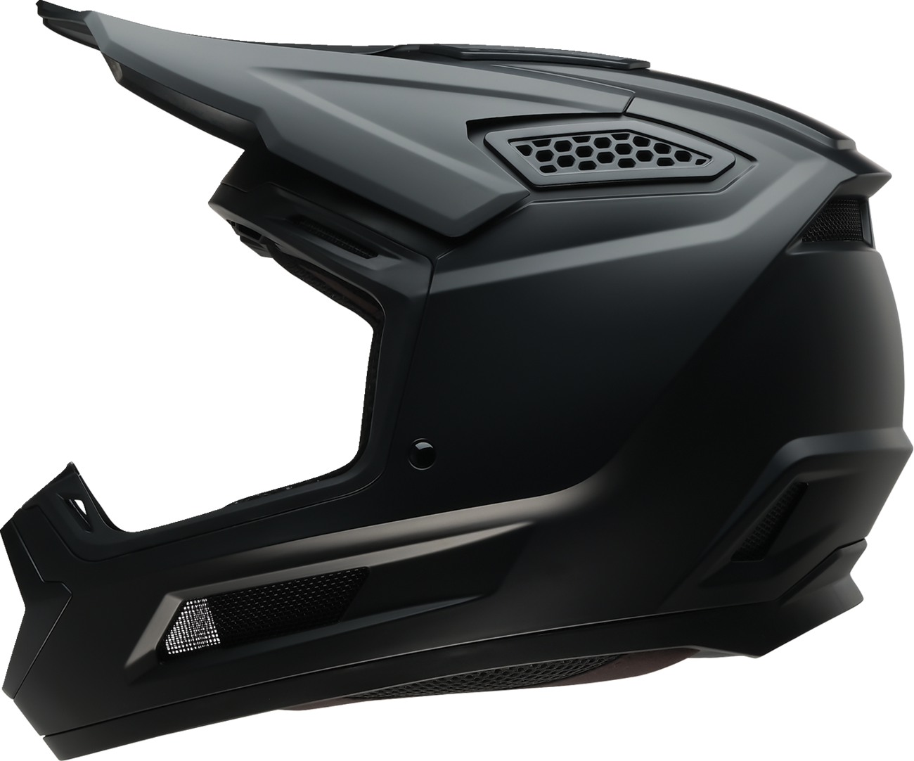 Dirt Maxx Helmet - Solid - Matte Black - Small