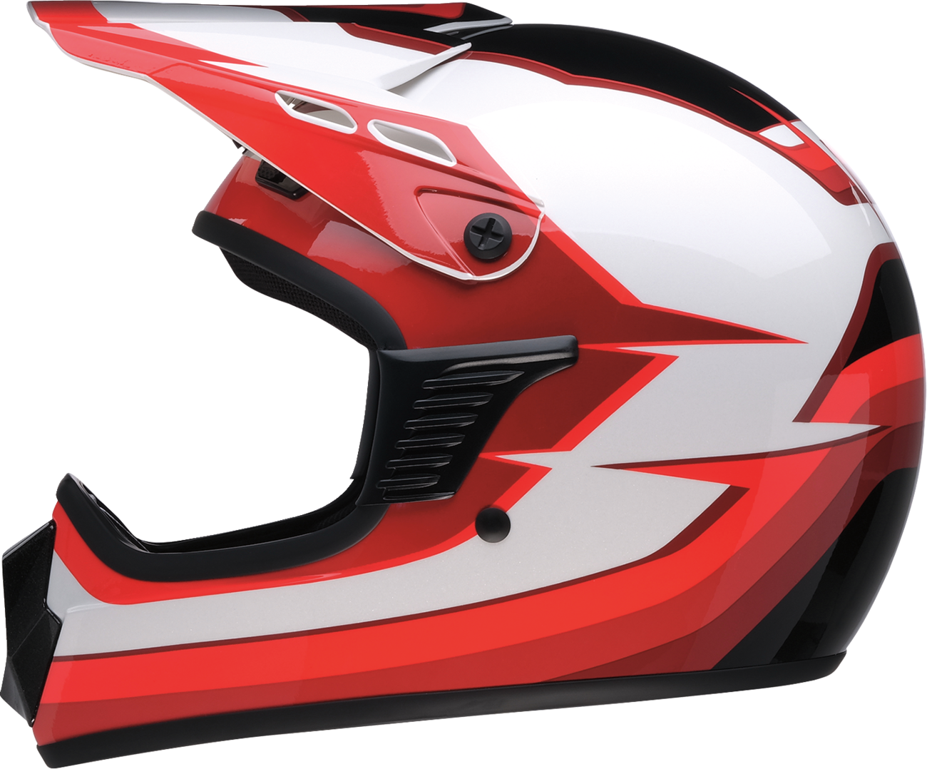 Child Dirt Maxx Helmet - Vortex - Red/White - L/XL
