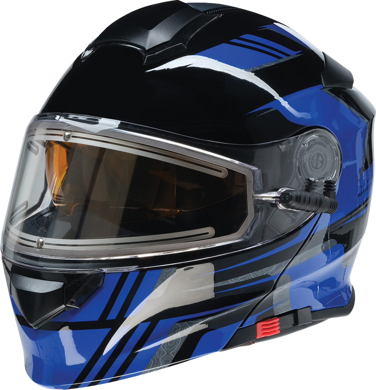 Solaris 2.0 Helmet - First Tracks - Electric - Dual Pane - Black/Blue - Small
