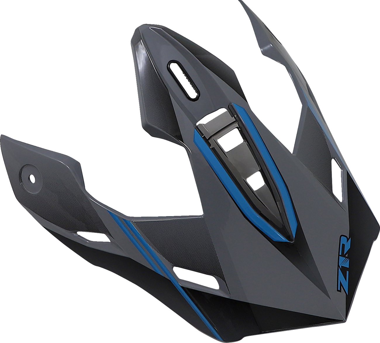 Range Visor Kit - Bladestorm - Gray/Black/Blue