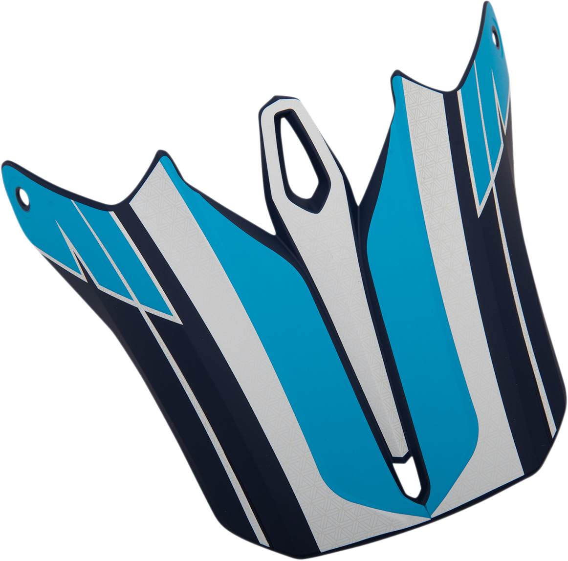 F.I. Visor Kit - Hysteria - Blue/White