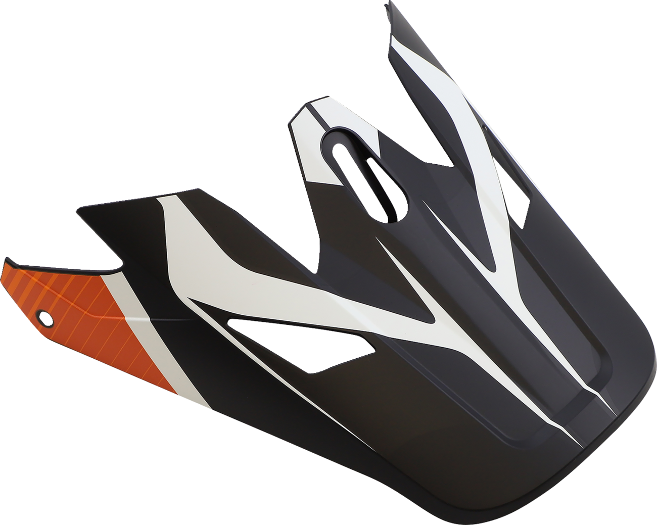Rise Visor Kit - Flame - Orange