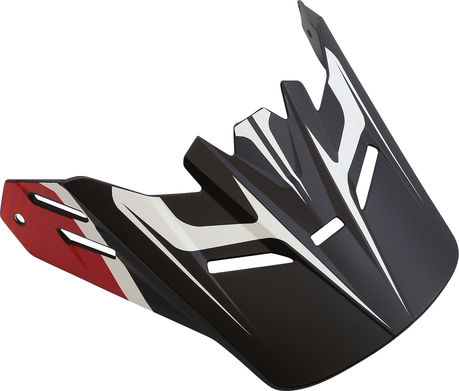 Youth Rise Visor Kit - Flame - Red