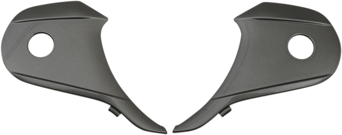Range Side Plates - Dark Silver