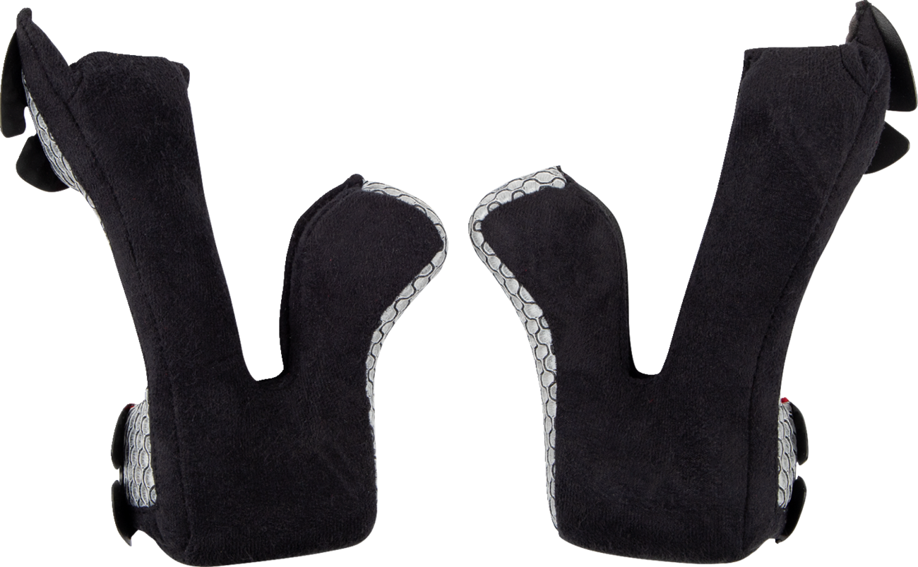 Youth F.I. Cheek Pads - Black - 20 mm - Small