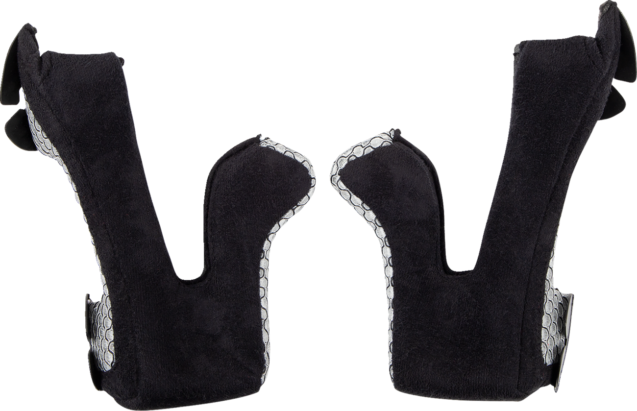 Youth F.I. Cheek Pads - Black - 10 mm - Large