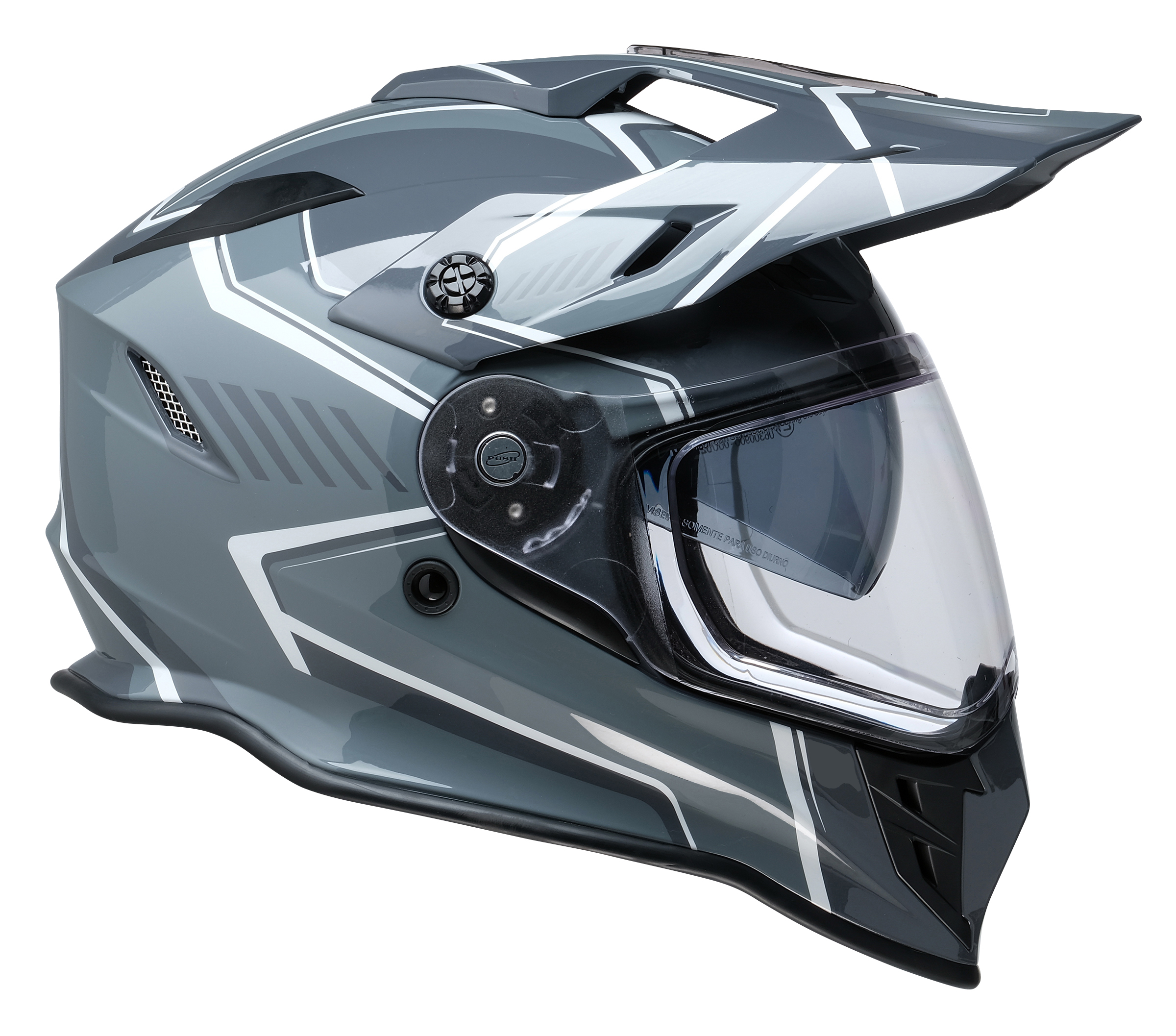 Range 2.0 Helmet - Voyager - Gray/White - XL