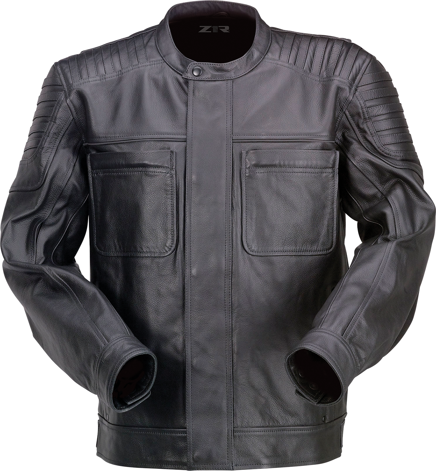 Widower Leather Jacket - Black - 3XL