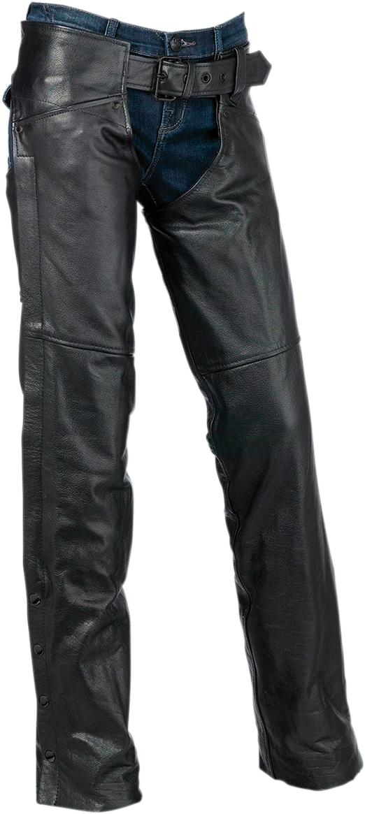 Women's Sabot Chaps - Black - Large