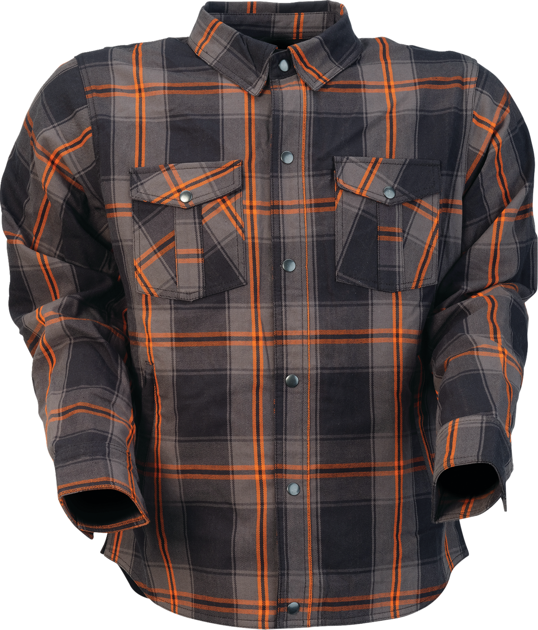 Ashwood Flannel - Orange - XL