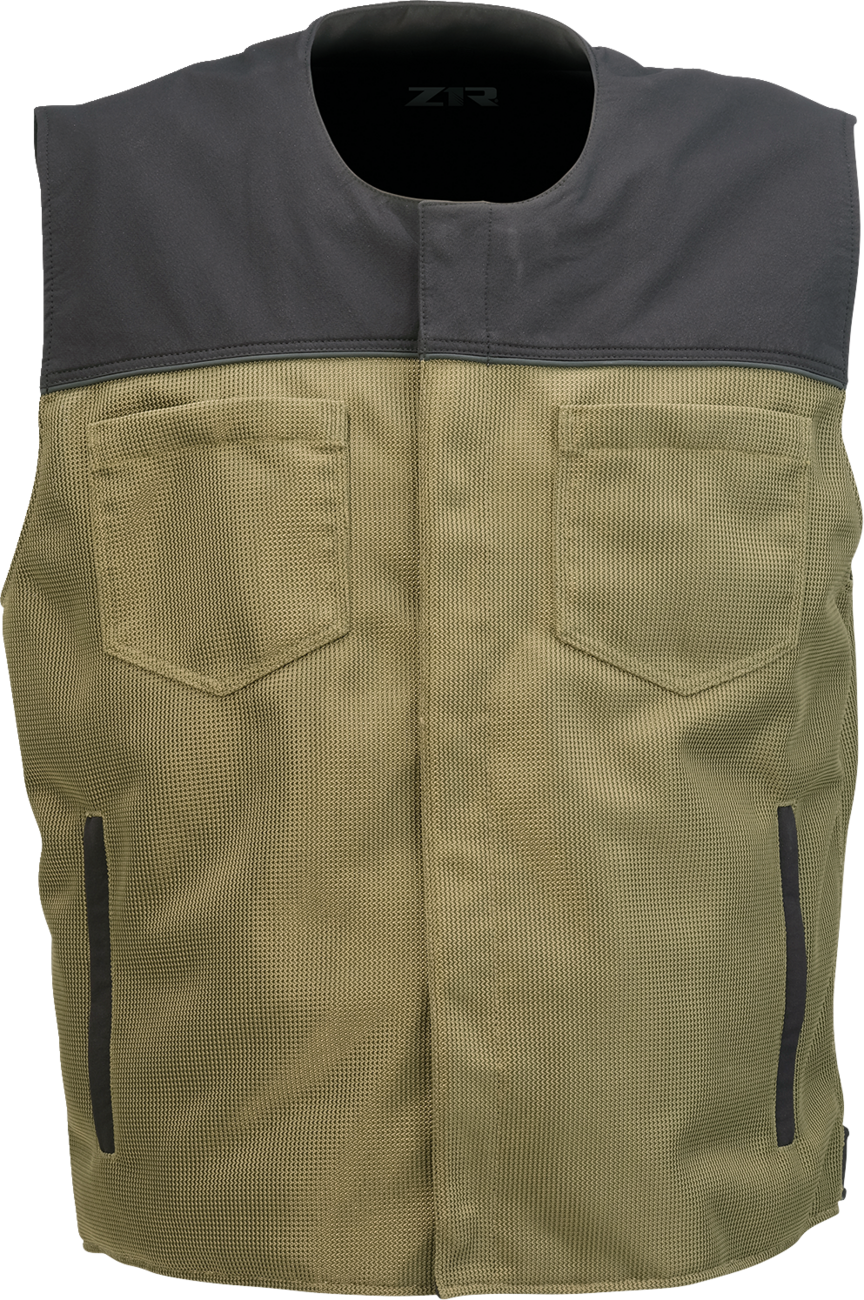 Mesh Vest - Olive - 2XL