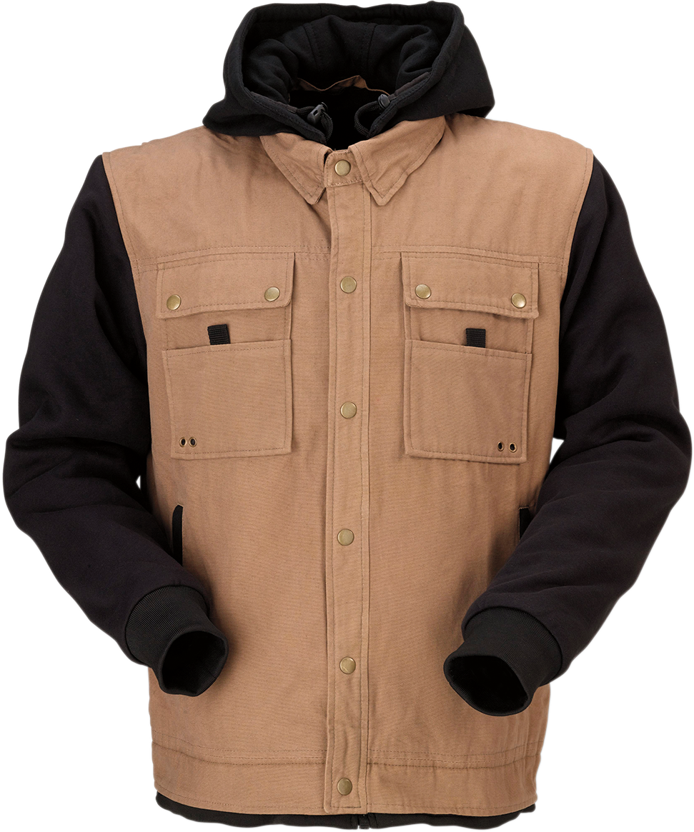 Jayrod Jacket - Tan/Black - 2XL