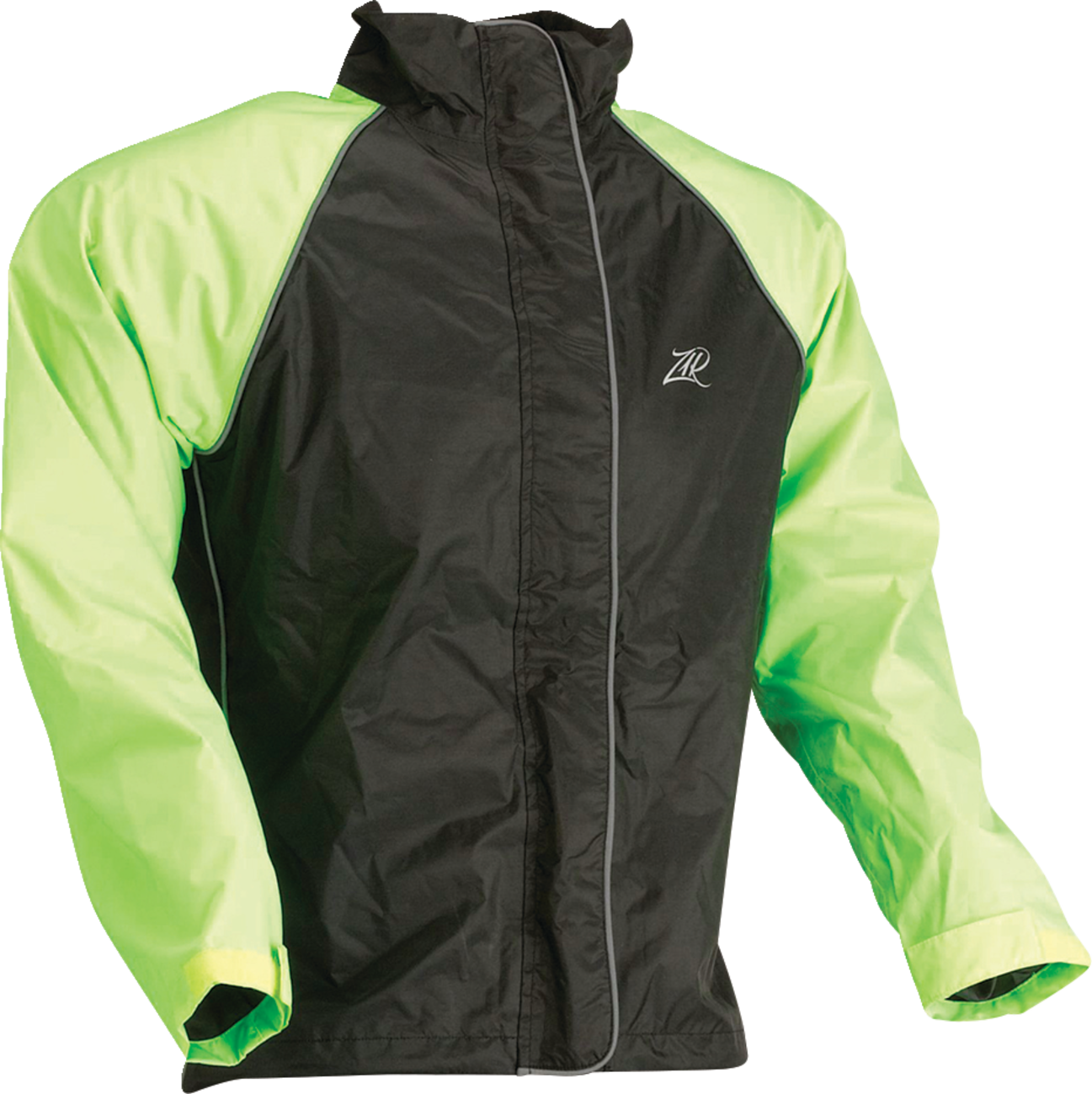 Women's Rain Jacket - Hi-Vis Yellow - XL