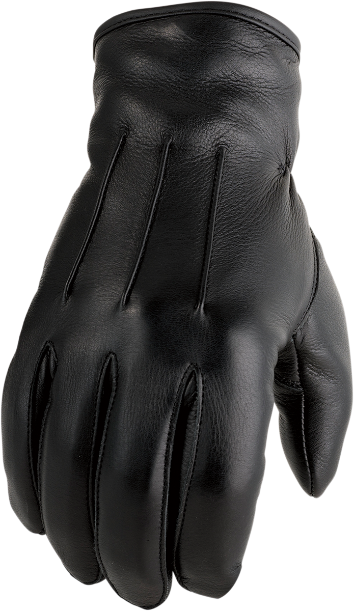 938 Deerskin Gloves - Black - Large